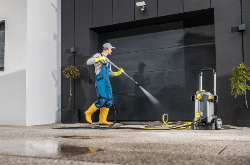 Garage Floor Power Washing