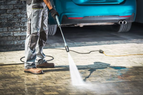 Driveway Pressure Washing in Binghamton