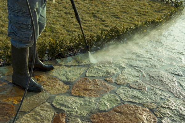 Stone Power Washing in Binghamton