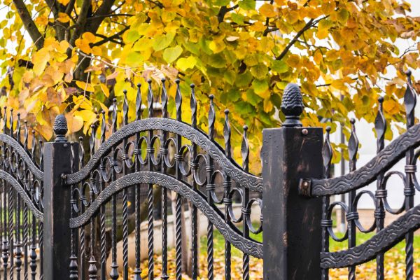 Wrought Iron Fence Washing in Binghamton