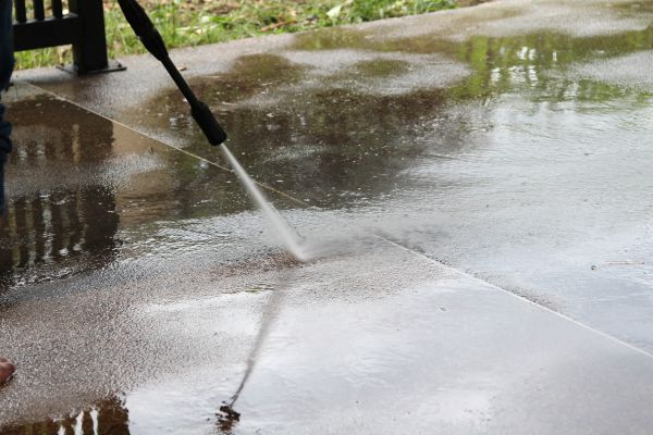 Concrete Deck Cleaning in Binghamton