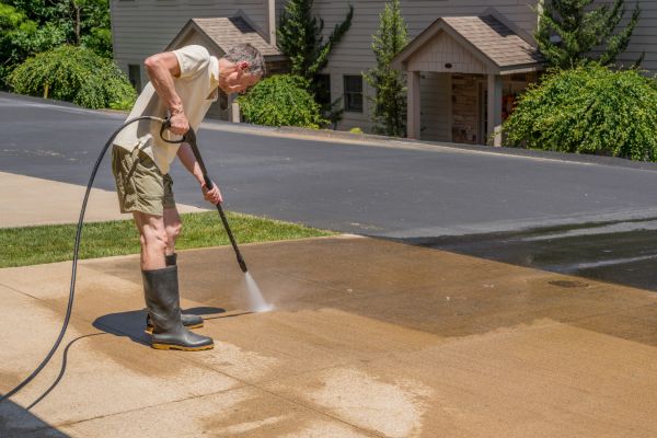 Concrete Pressure Cleaning in Binghamton