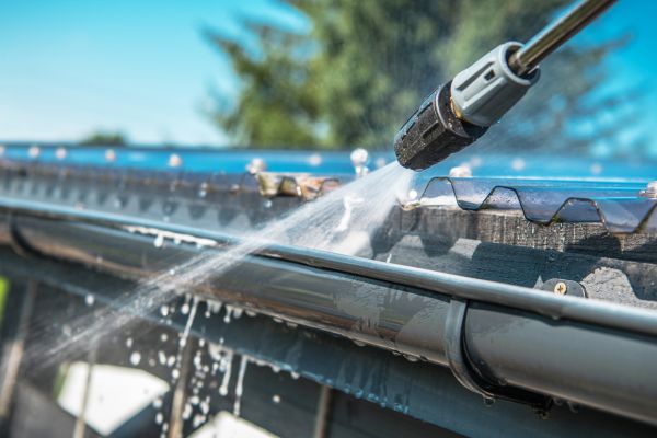 Gutter Jet Washing in Binghamton