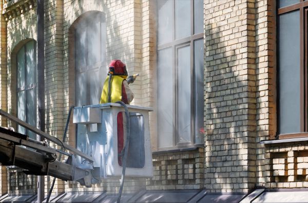 Brick Facade Cleaning in Binghamton