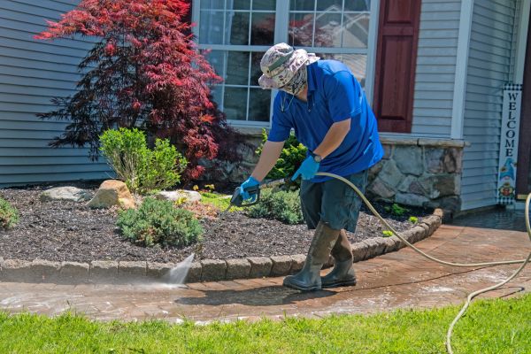 Brick Walkway Cleaning in Binghamton