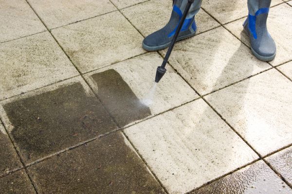 Outdoor Concrete Cleaning in Binghamton