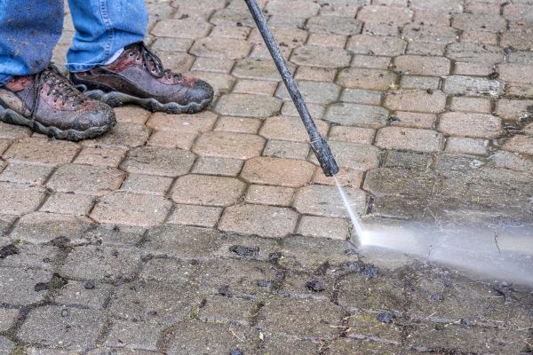 Stone Patio Cleaning in Binghamton